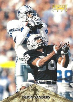 Deion Sanders Dallas Cowboys 1996 Pinnacle NFL #45